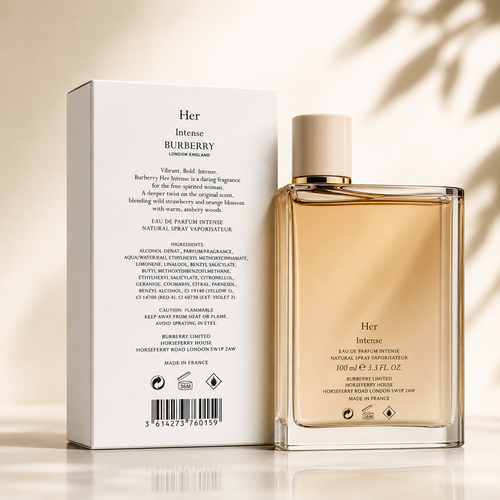 Burberry Her Intense Eau de Parfum for Women – 100ml (3.3 FL.OZ.)